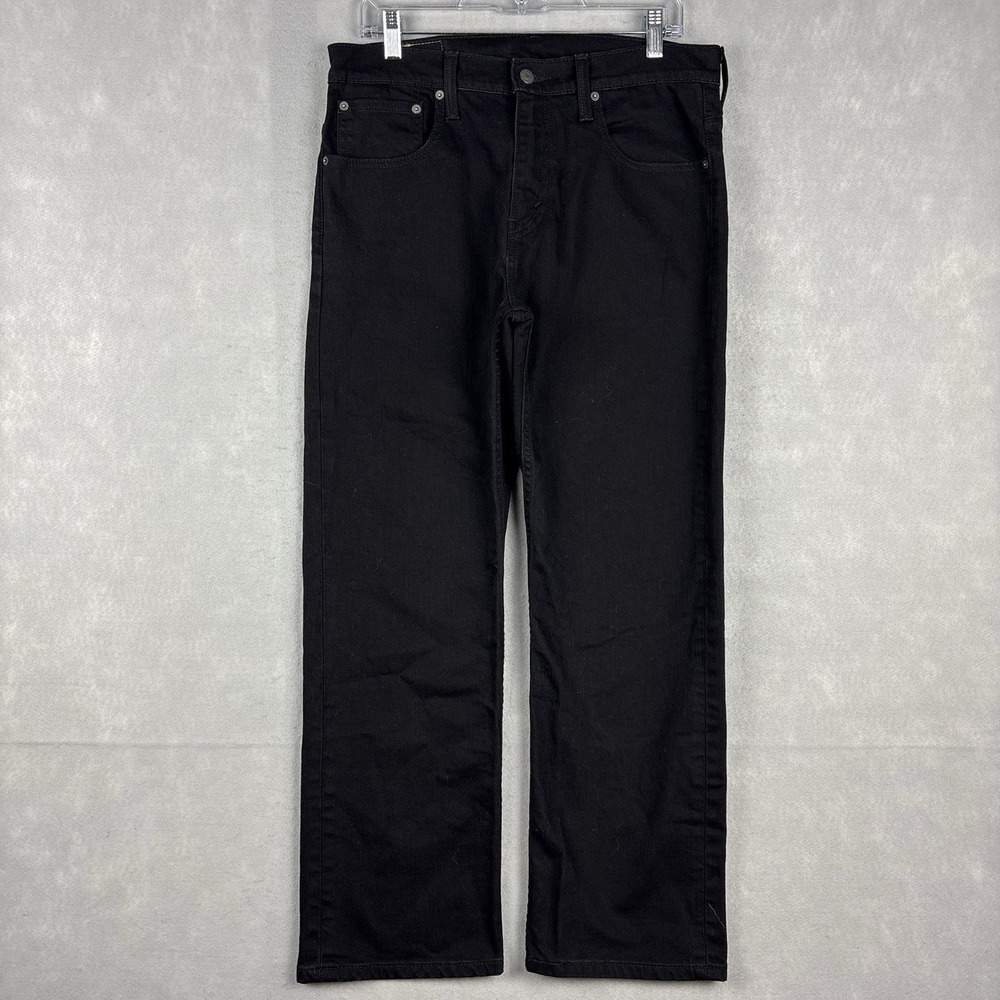 Levi’s 569 Loose Straight Jeans Mens 32x30 (Fits 32x29) Black Baggy Skater Denim